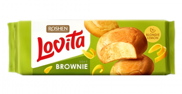 ROSHEN LOVITA BROWNIE LEMON 21X152G