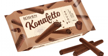 ROSHEN (KONAFETTO) WAFER & COCOA 15X140GR