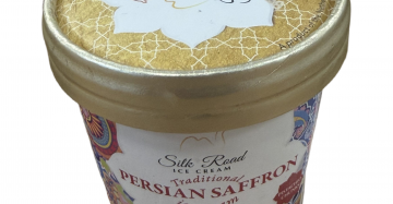 Persian saffron ice cream x20