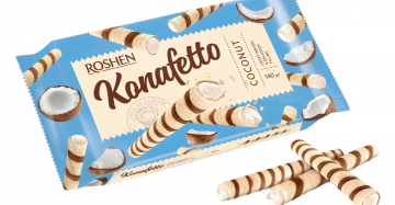 ROSHEN (KONAFETTO) WAFER&COCONUT 15X140GR