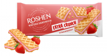 ROSHEN WAFERS SANDWICH (STRAWBERRY) 15X142GR