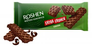 ROSHEN WAFERS SANDWICH (COCOA) 15X142GR