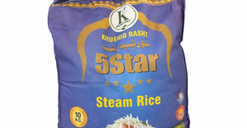5Star Khorshid Steam Rice 2x10kg