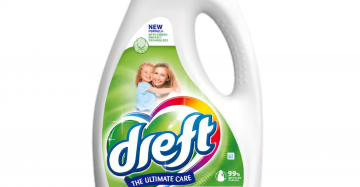 Dreft White Liquid Detergent 4x 1.32L