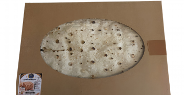 white iranian lavash naan