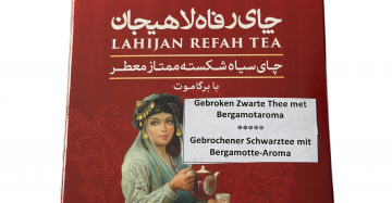Black Iranian Refah lahijan tea 12x350g